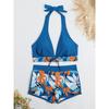 Women S High Waist Split Bikini Swimsuit For Swimming