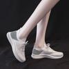 fashion Popular Flying Woven Breathable and Comfortable Women's Sports Casual Running Shoes Luxury Women's Mesh Lace-up Casual Shoes