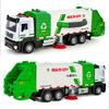 ABBM1 Eagle Simulation Alloy Electric Vacuum Sweeper Garbage Sanitation Construction Vehicle Model Sound and Light Pull Back Toys