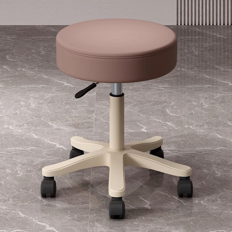 Beauty Salon Swivel Stool: Hairdresser, Nail Technician, Makeup Artist, Barber Wheeled Chair