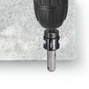 Uxcell Diamond Finger Milling Bit, 15mm, 2-Hole, 5/8"-11 Screw, for Marble Countertops, Hole Enlargement and Shaping, Black