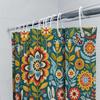 Floral Bathroom Decor Shower Curtain Nature Birds Wildflowers Farmhouse Rustic Home Decor Set Waterproof Vintage Aesthetic