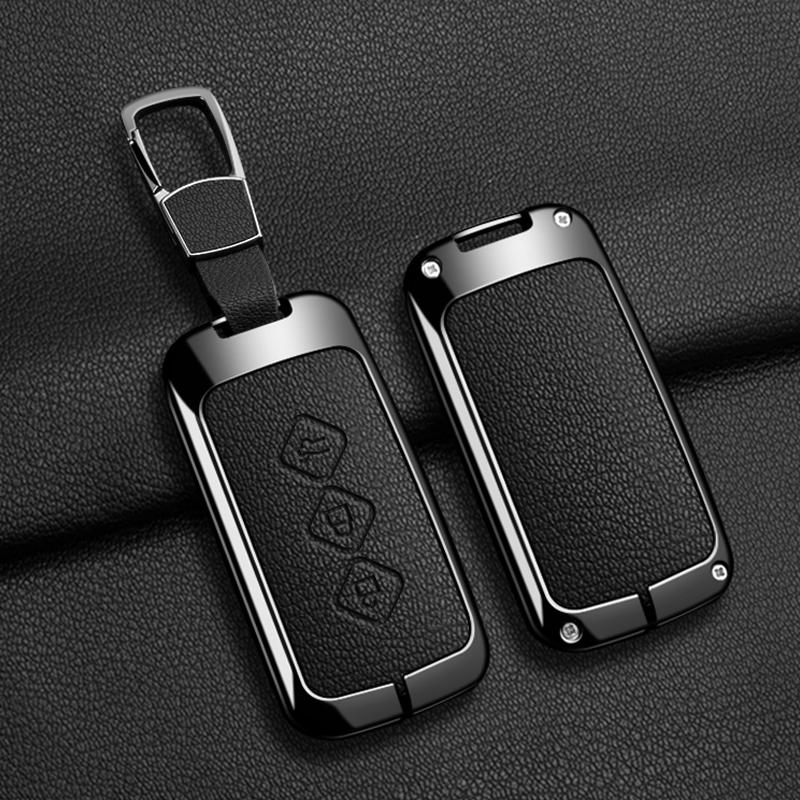 Car Zinc Alloy Remote Key Case For Chevrolet AveoTrax Groove Captiva 2024 Wuling Hongguang S Baojun 510 730 360 560 RS-5 530 630