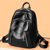 New Version of Soft Leather Women's Backpack for Women's New Style Pure Soft Leather Backpack Large Capacity Student Schoolbag Women's Bag