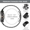 Watch Band For Google Pixel Watch 3 41mm/Watch 2/Watch Butterfly Clasp Stainless Steel Wrist Strap