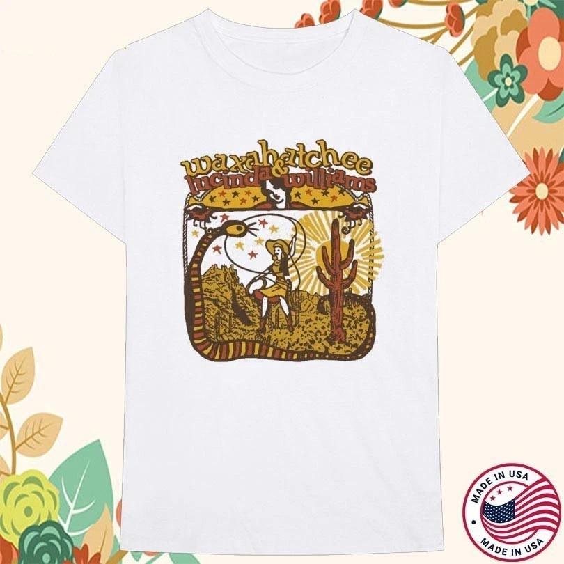 NEW Lucinda Williams Waxahatchee Heavy Cotton White T-Shirt S-5XL T346