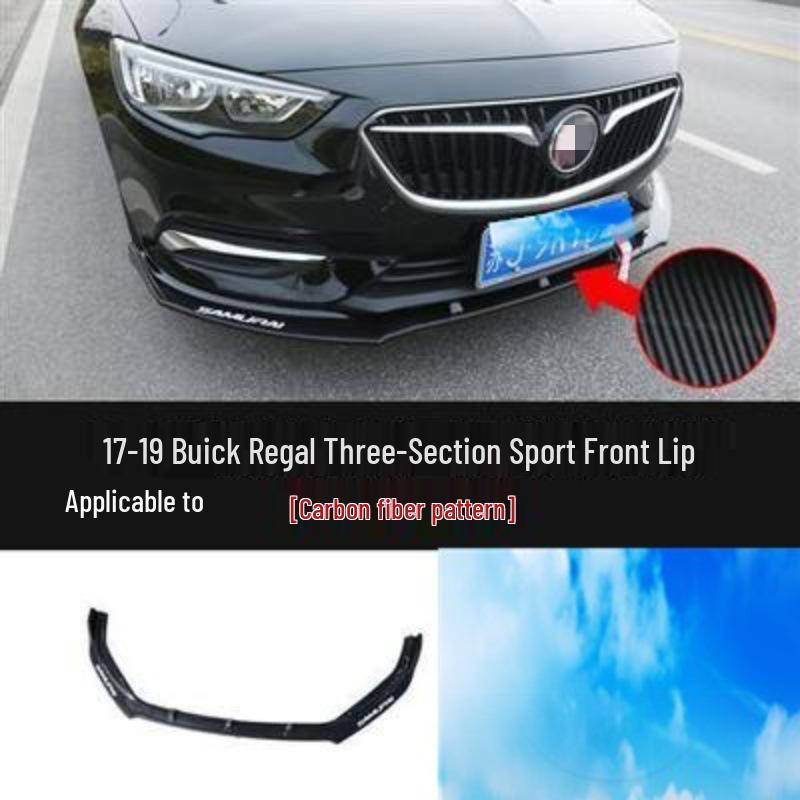 Buick Regal GS 17-20/24 & Excelle GT Verano Front Lip Spoiler, Small Body Kit