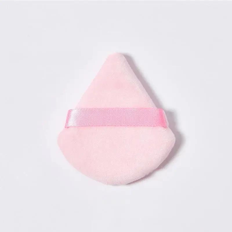 Puff Triangle For Powder Compact Face Powder Puff Sponge Reusable Velvet Make Up Sponges Blender Daily Make-Up Tool For Women