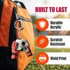 2D Flat Bag Hanging Pendant Car Keyring OrnamentsA Football Keychain  Friendship