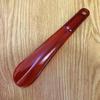 Clear Plastic Shoehorn with Extended Handle for Easy Shoe Wearing