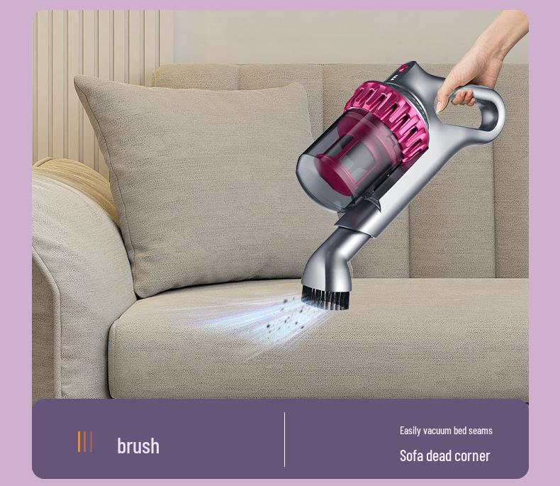 Wireless Multi-Functional Vacuum Mite Remover with Blue Light Sterilization for Home & Car