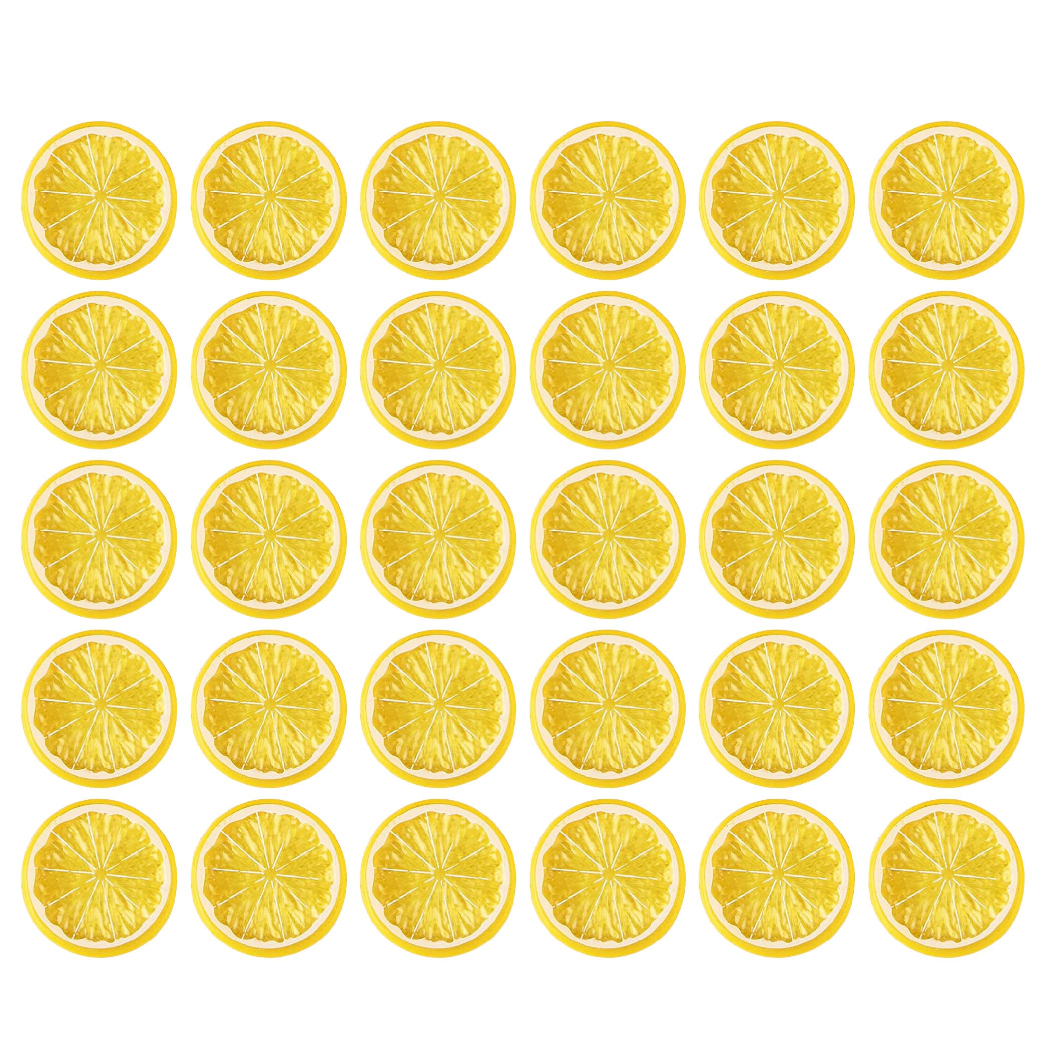 

HAMILO Набор продуктов из 30 образцов, Фрукты, Лимон, Дольки, Дисплей,