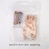 Magnetic Needle Pin Holder with 100Pcs Quilting Positioning Pin Wood Pin Cushion with 38mm Dressmaking Pin for Sewing