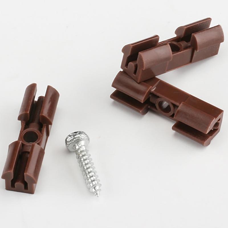 100Pcs Plastic Furniture Grille Buckle Replacement Hide Fastening Connectors Fastener Buckles Grille Accessories