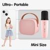 Karaoke Machine for Kids, Portable with Wireless Microphone, Birthday Gift Toy for 4-8 Years and Up