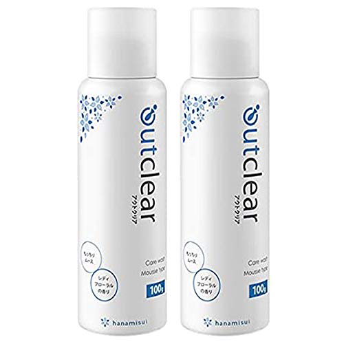 

Out Clear Care Wash, Mousse Type, 100g, Set of 2