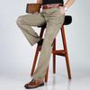 ROMON Men's Cotton Blend Straight Casual Business Pants