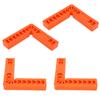 10Pcs 90Degree Rightangle Auxiliary Positioner Woodworking Tool Square Angle Ruler Holder