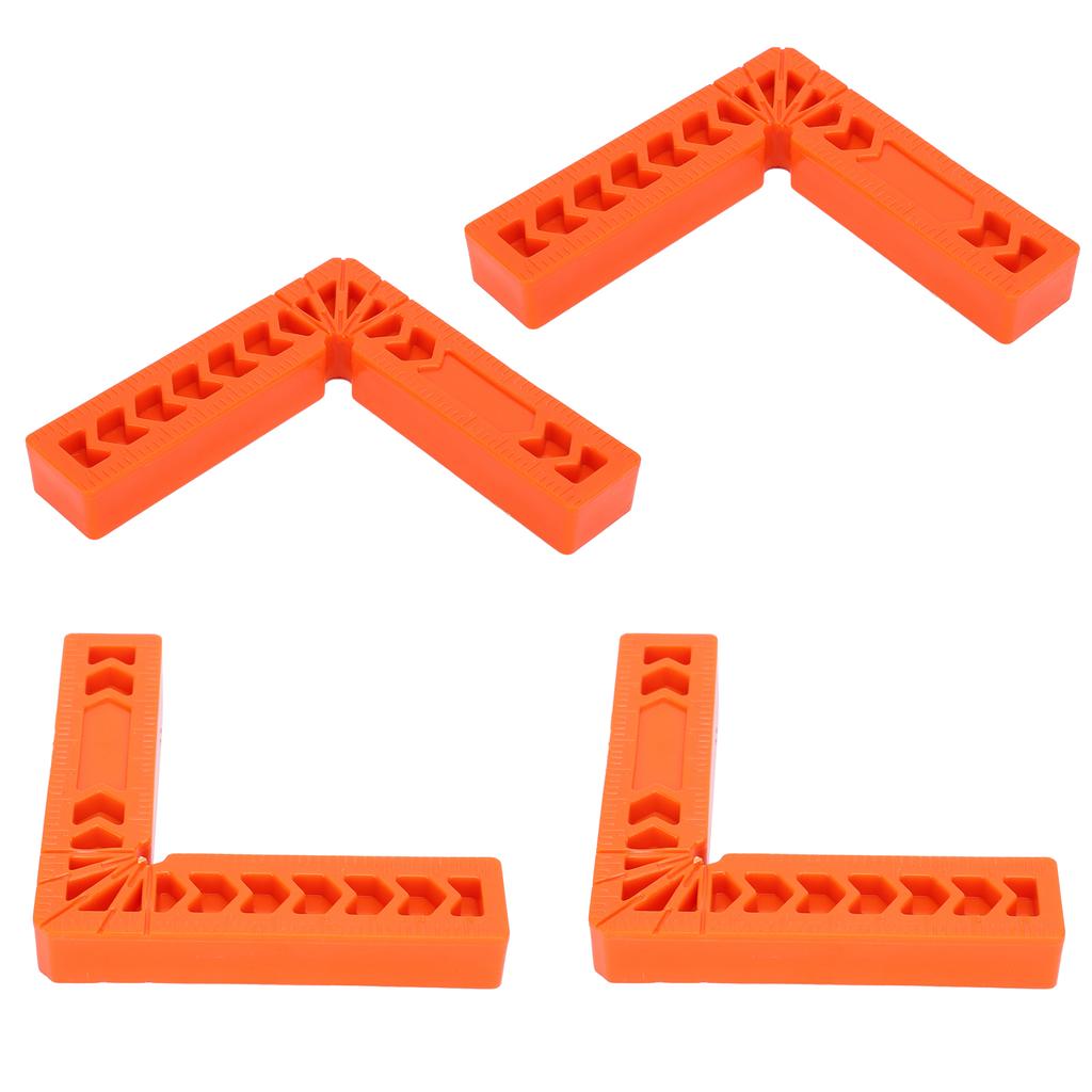 10Pcs 90Degree Rightangle Auxiliary Positioner Woodworking Tool Square Angle Ruler Holder