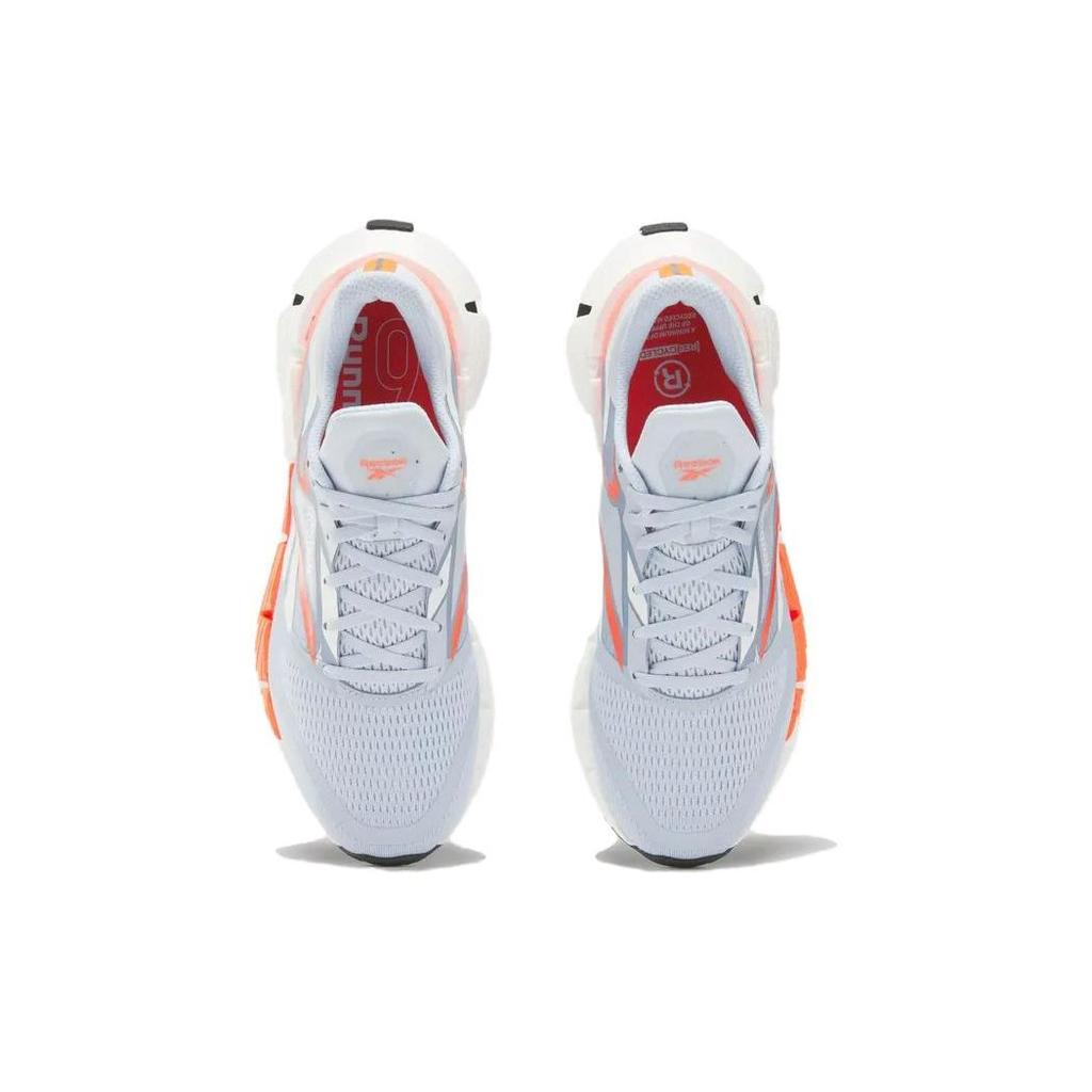 Reebok FloatZig 1 Pale Blue Orange Flare Men Sneakers Footwear-White 100206597