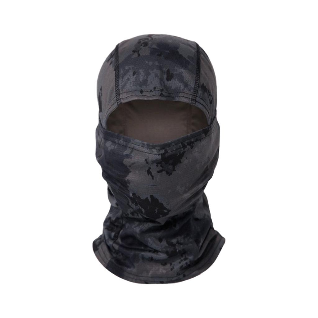 Multicam Camouflage Taktische Sturmhaube, Vollgesichtsbedeckung Schal für Radfahren, Jagd & Outdoor-Einsatz