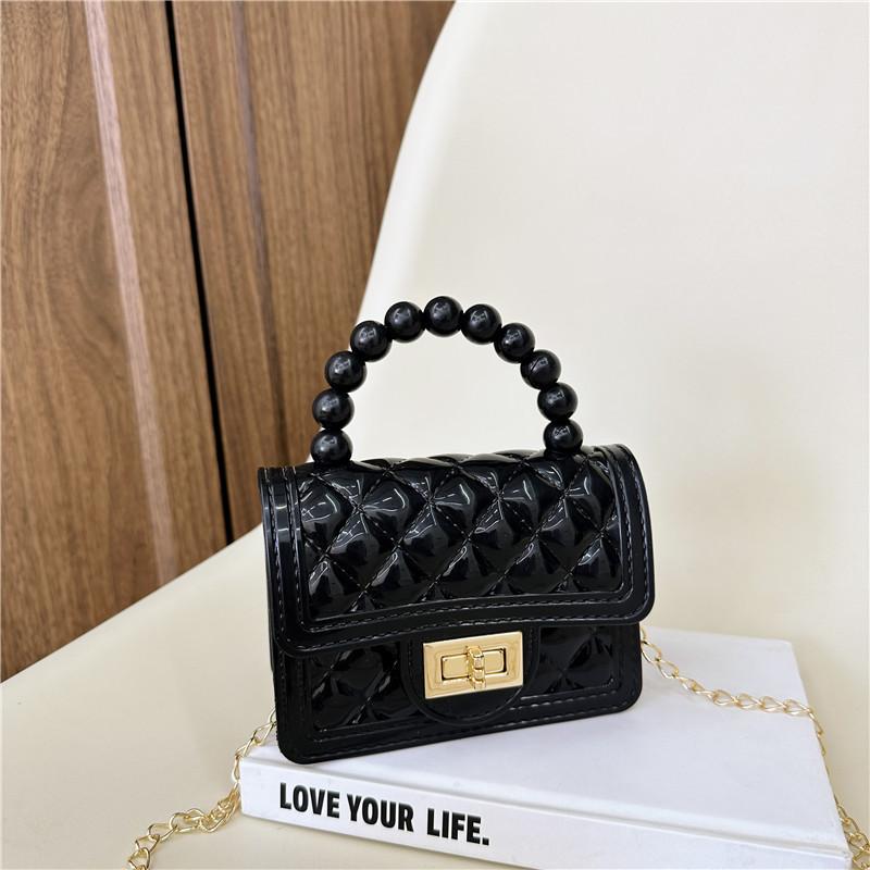 Jelly Bag Pvc Bag Trendy Women'S Bag Shoulder Messenger Bag