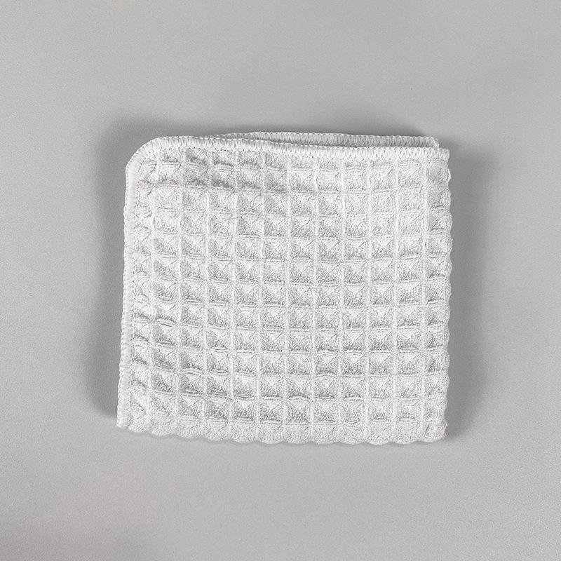 Waffle Weave Microfiber Dishcloth - Thick, Absorbent Kitchen and Bar Cleaning Towel