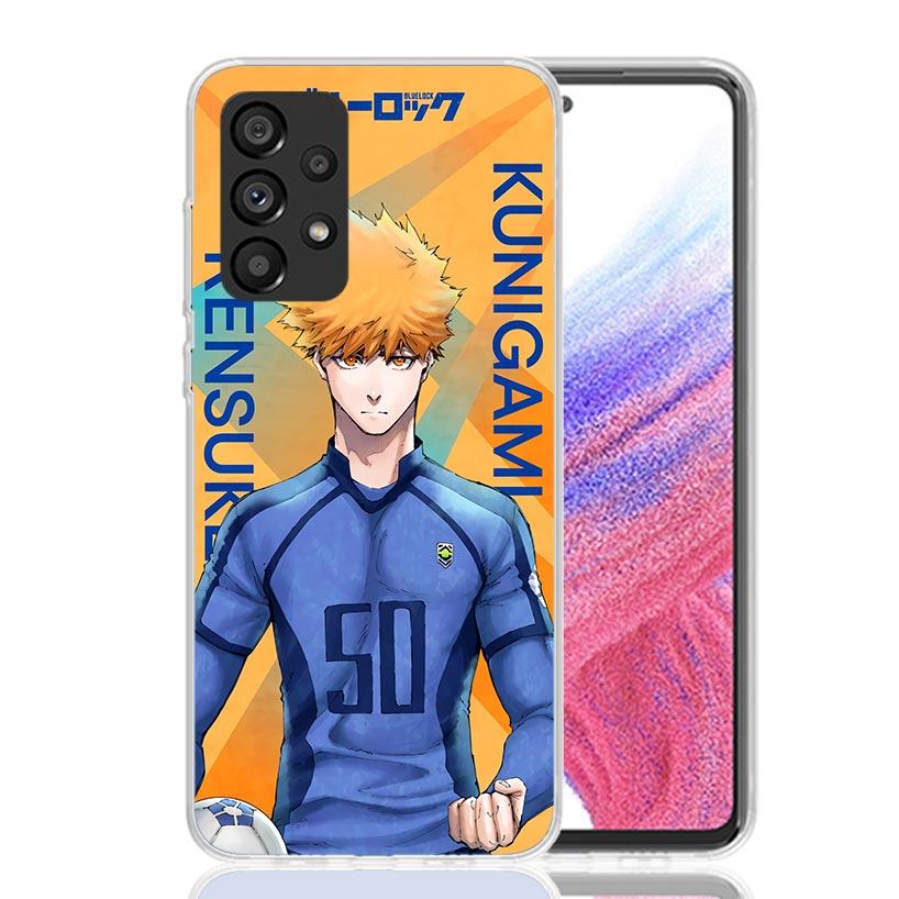 Hot Anime Blue Lock Phone Case For Samsung Galaxy A17 A16 A14 A15 A13 A57 A56 A54 A55 A53 A37 A36 A34 A35 A33 A26 A24 A25 A23 Ga
