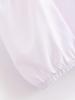 Spring 2025 Women's Fashion: European & American Style Poplin Short Top with Midi Skirt