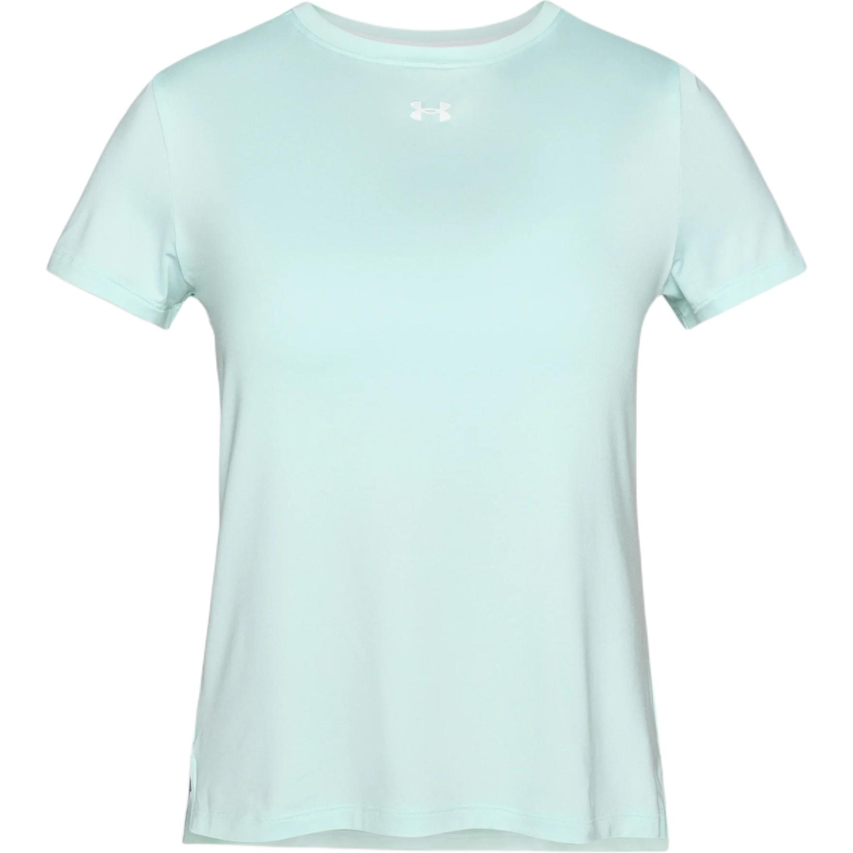 Under Armour Vanish Logo Breathable Round Neck Pullover Short Sleeve T-Shirt Women tops 6010870-703 S