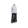 adidas Originals Disney Collaboration Fashion Trendy Simple Versatile Short Sleeve Drop Shoulder T-Shirt Women Tops Blue KC3098