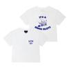 A.p.c Women S Boxy T ShirT F26524 Aab whiTe diSco
