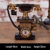 Vintage Gramophone Model Ornament - Retro Decoration & Photography Prop