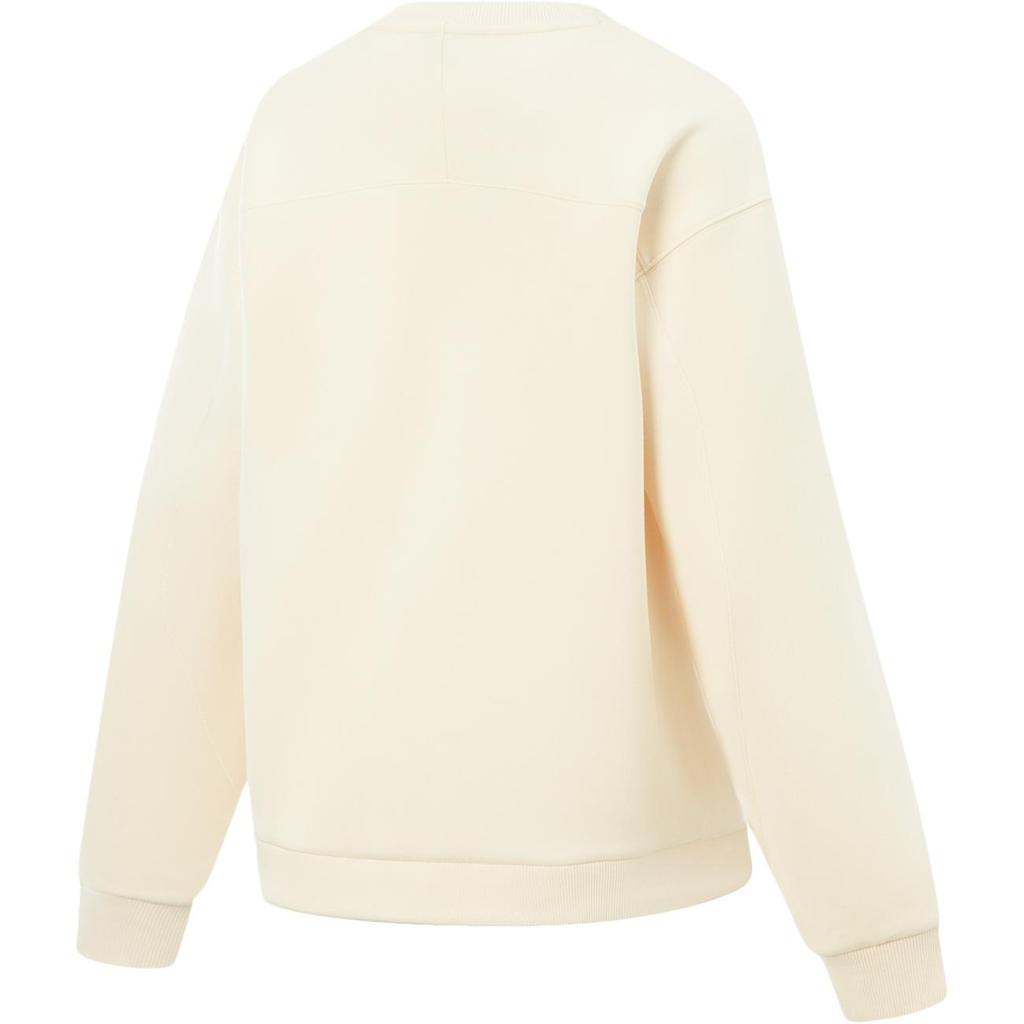 Li Ning Fitness Series Round Neck Logo Sweatshirt Women Sweatshirt AWDVC26-1