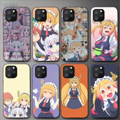 Pouzdro na telefon Anime Miss Kobayashi'S Dragon Maid pro iPhone 11 12 Mini 13 14 Pro Xs Max X 8 7 6s Plus 5 Se Xr Shell