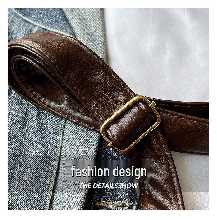 Women's Large Solid Color Tote 2025: Stylish, Versatile Crossbody Bag for Casual or Commuting