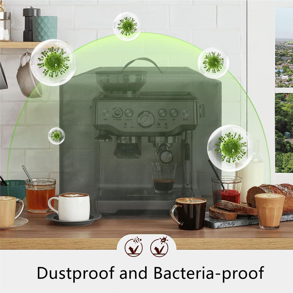 Pokrowiec na ekspres do kawy Pyłoszczelny Wodoodporny Pokrowiec na ekspres do kawy do Brebille Barista Espresso Machine BES870XL BES880BSS