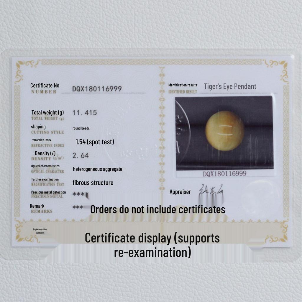 Gold, Red, Blue, and Yellow Tiger Eye Cat's Eye Round Beads for DIY Jewelry Making