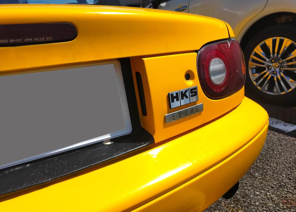 HKS Official Merchandise Emblem Silver 51003-AK125