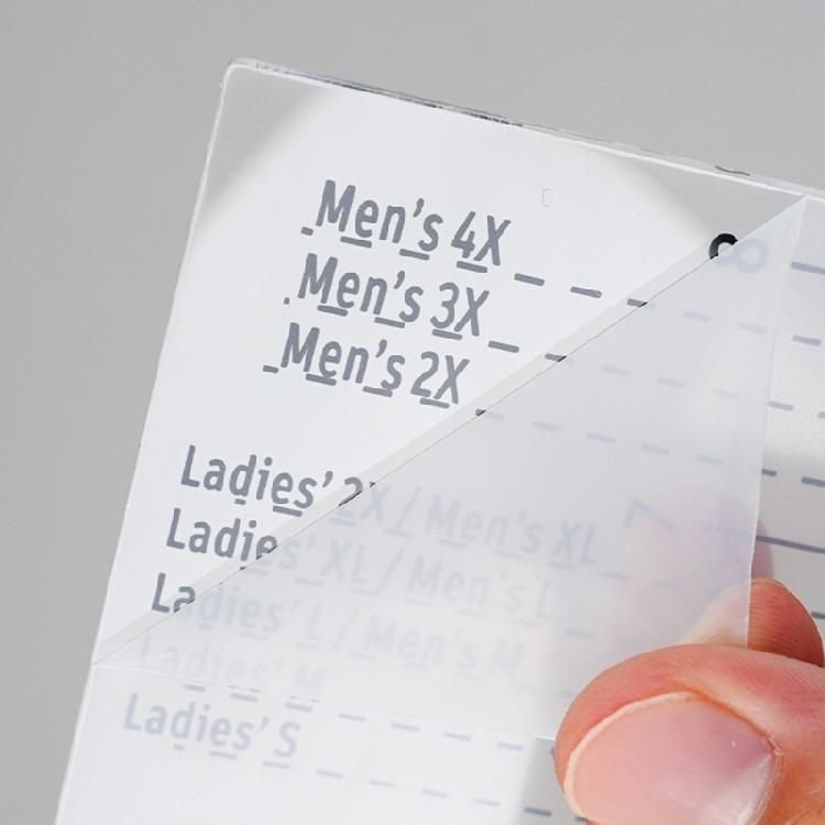 Placement Tshirt Rulers for Embroidery Press Printing Guide Adult Size Unisex T Shirt Rulers Alignment Tool