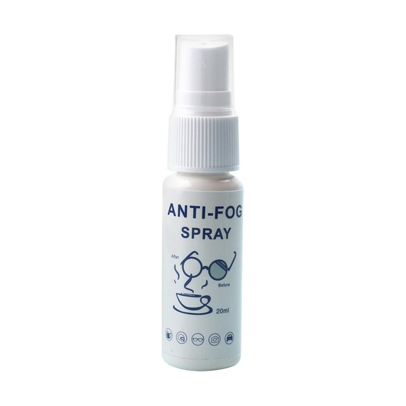 20 ml Anti-imma Spray för Glasögon Vindruta Avimningsmedel Glasögonlins Glasrengöring Säkerhetsglasögon Avimningsmedel Spegelbeläggningsmedel