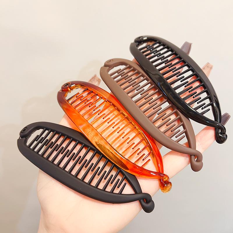 Cross Border Hair Clip: Comb, Ponytail, Bun & Banana Clip Tool