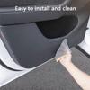 Per Tesla Model YL 6 Posti Auto Porta Anti-Calcio Pellicola Adesiva in Pelle Kit di Finitura Copertura Protettiva Porta Laterale Accessori Interni Auto