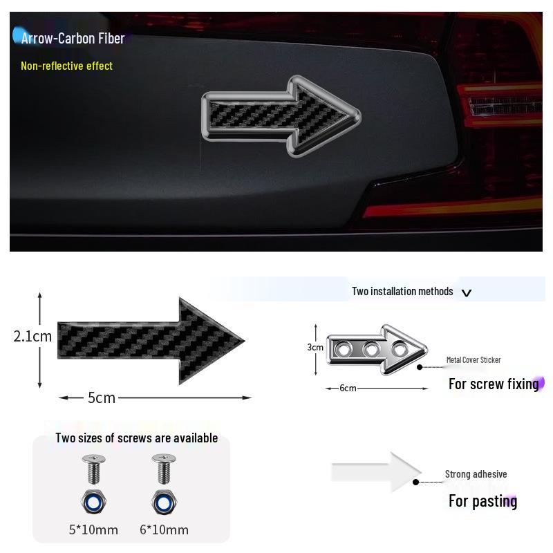 Reflektierender Warnschild-Aufkleber für Autos, Motorräder, Elektrofahrzeuge und Fahrräder