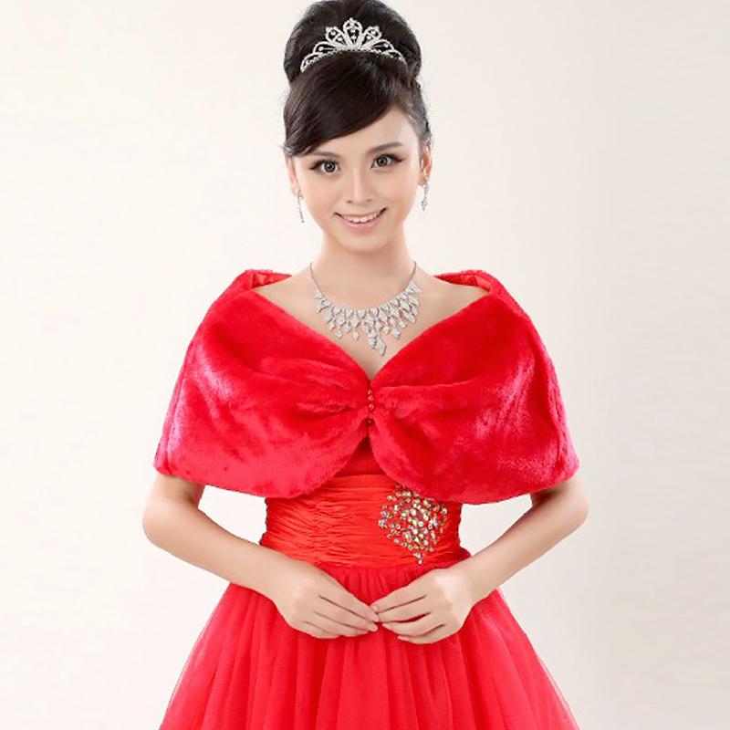 1 Stück Plüschfell Volles Kleid Schal Perle Lockerer Mantel Warmhalten Schal Winterumhang Weste