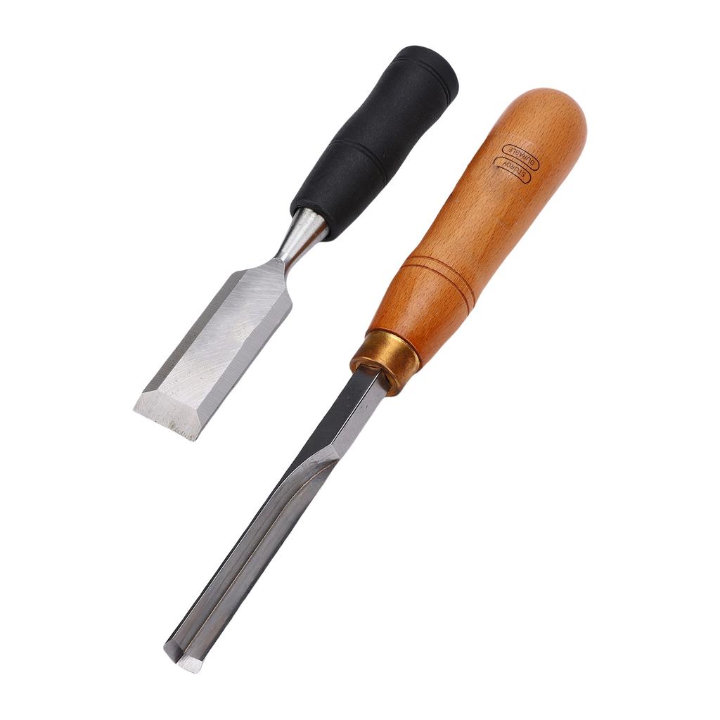 Woodworking Chisel Set Right Angle Corner Chisel and Metal Strike   Flat Chisel for Wood Stone Carving