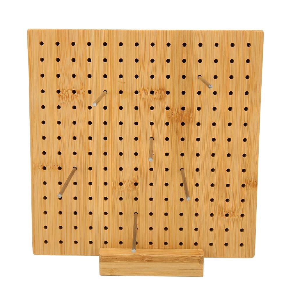 Wood Color Knitting Blocking Mat Wood Crochet Blocking Board  Crochet Projects