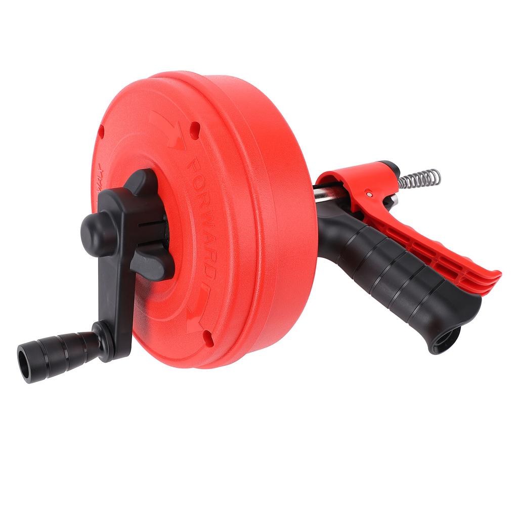 Plumbing Snake 2 Modes Efficient 65 Manganese Steel Spring Drain Clog Remover for Kitchen Toilet 5m