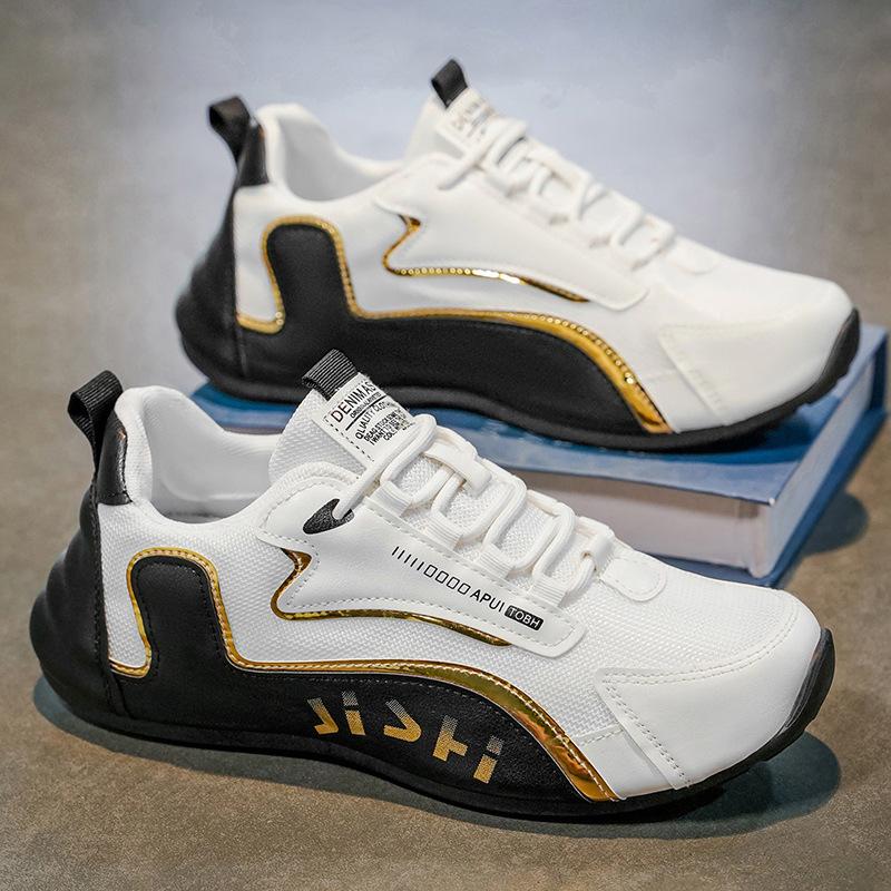 

Модная мужская обувь 2025 Новая дышащая сетчатая обувь Модные кроссовки Уличный комфорт Спортивная обувь для бега Мужские теннисные тренировочные туфли 39