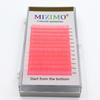 New Fluorescent Pink Colour Single Grafted False Eyelashes Soft Natural 12 Rows of Large Capacity Luminous Eye Makeup Tools